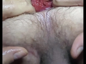 Large Insertions 7, trying to fist myself