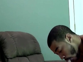 Amateur black guy dj gets a long cock sucking from other guy