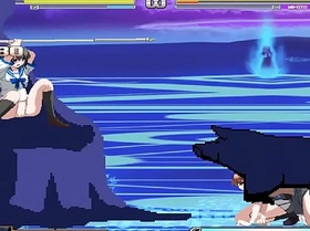 Kuromaru plus vs dengeki bunko fighting climax 01 hentai mugen