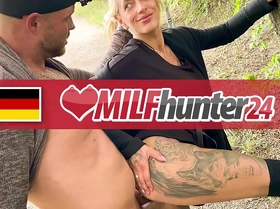 The milf hunter dicks down tattooed harleen van hynten shamelessly in public full scene i banged this milf from milfhunter24 com