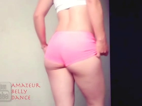 Nena amiga booty dance in underwear