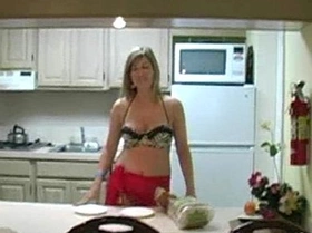 Housewife kelly anderson gets fucked in the kitchen