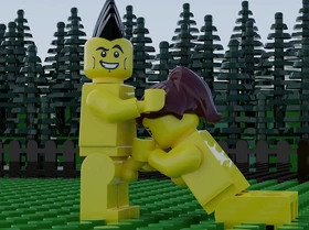 Lego porn with sound - anal blowjob pussy licking and vaginal