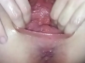 Fisting and sucking my wifes nasty loose pussy