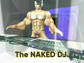 The dj is a stripper