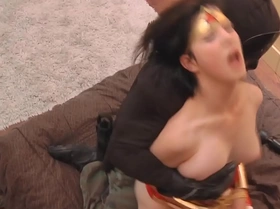 Tellula rose cosplaying wonder woman and getting fucked