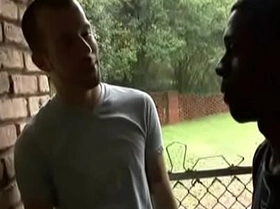 Black Gay Man WIth HUge Dick Fuck White Teen Boy 02
