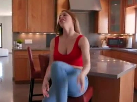 Hot Stepmom Brianna Rose Cleans Off Her Clumsy Stepson