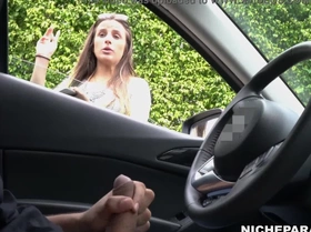 NICHE PARADE - Preppy Latina Snaps Pic Of My Dick As I Stroke It For Her