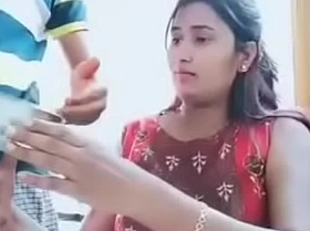 Swathi naidu enjoying while cooking with her boyfriend