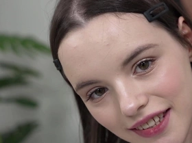 Hard Anal 18yo Beautiful Dakota with Balls Deep Anal and Cum in Mouth VG419