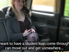 Fake Taxi Hot babe in heels with big natural tits
