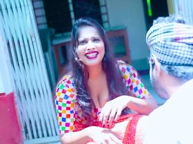 Desi milkman fucked his mistress\' big breasts on the pretext of selling milk ( Hindi audio )