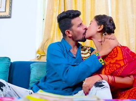 The House owner had sex with the maid after finding himself alone at home. ( Hindi Audio )