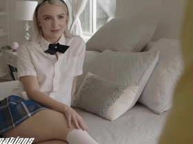 New Sensations - Fucked My Boss\'s Teen Blonde Step Daughter (Britt Blair)