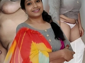 Hot Indian Bhabhi in Salwar Fucked with Teen Boy in Desi Doggystyle (Hindi Audio)