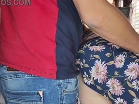 Standing missionary fucking my friends wife quickie while he is in the next room