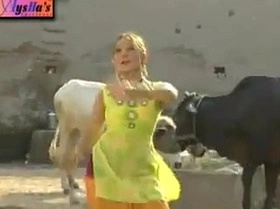 Nadia Ali dancing seductively in a fiery mujra on Gujjra Way
