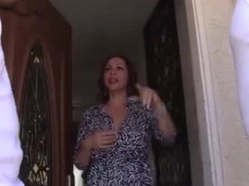 A hot white brunette enjoys both white and black cock, getting pounded from every side in a filthy rough fuck that leaves her dripping and craving more