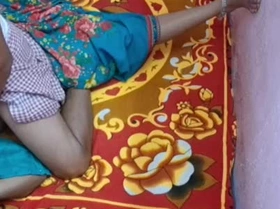 Indian adult bhabi seduces a young man during a long drive, moaning and whispering dirty Telugu words as he fucks her tight pussy hard