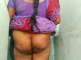 Indian aunty gets fucked hard on the second floor, moaning as her tight pussy drips with raw, lustful pleasure