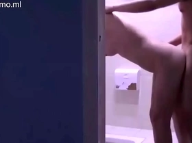 Annoying intruder crashes her steamy shower, pounding her tight Asian pussy until explosive cumshot bliss.