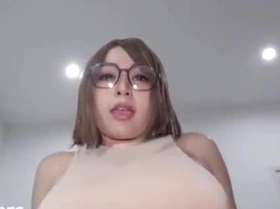 Sultry glasses-wearing beauty teases arousal and rides intensely for a steamy oral creampie finish.