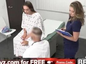 Explore a tantalizing doctor exam where your busty nurse eagerly assists in revealing her lush, intimate secrets.